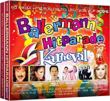 Обложка Ballermann Hitparade Karneval (3CD) Mp3