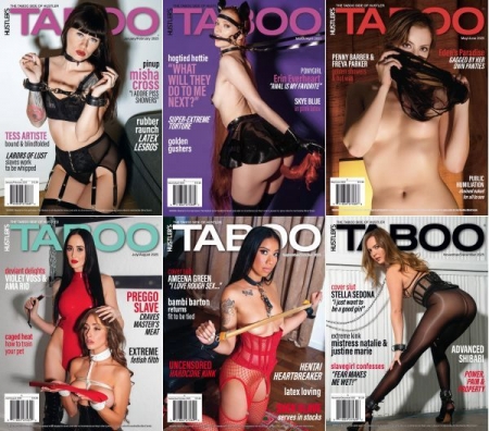 Обложка Подшивка журнала - Hustler's Taboo №1-12 (January-December 2025) PDF. Архив 2025